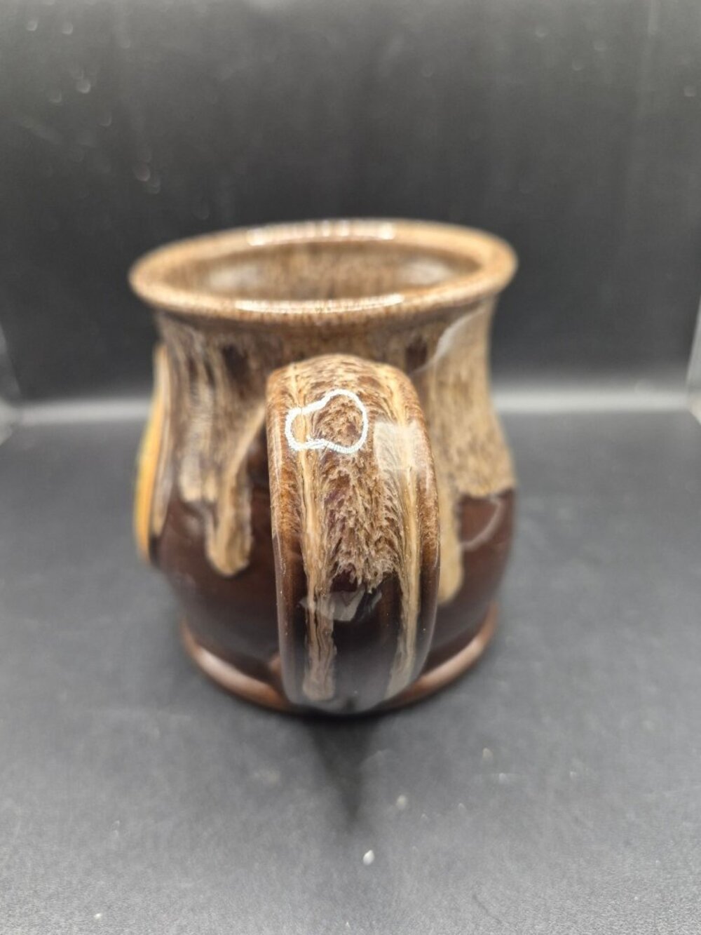 Another Broken Egg Cafe Gilbert AZ Deneen Pottery Brown Handmade Coffee Mug 2021 - Picture 4 of 7